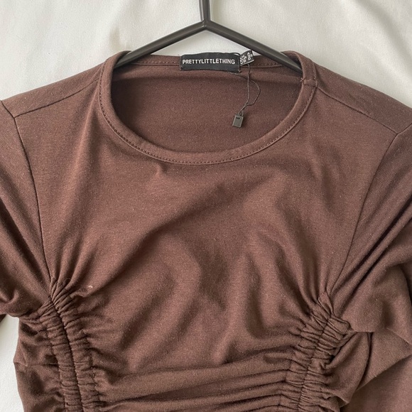 Rouched Longsleeve Dress - Picture 3 of 5